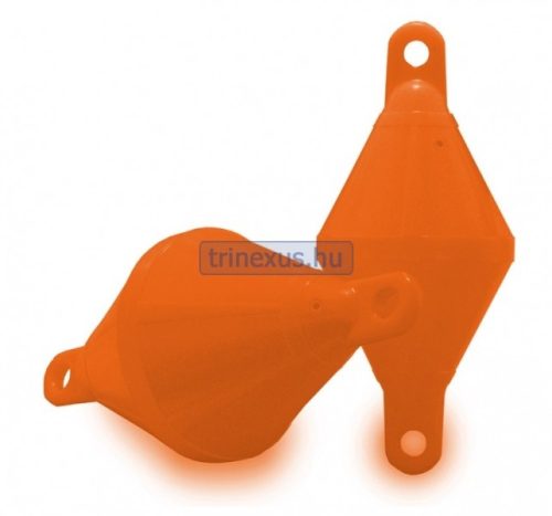 Bojen za sidro z dvojnim koncem oranžne barve 22x54 cm CTR