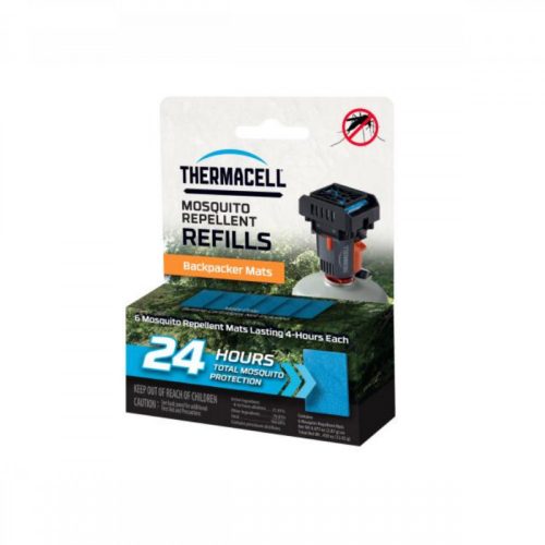 Thermacell 24-urna svetovna potovalna karta, polnilo, 6 kosov