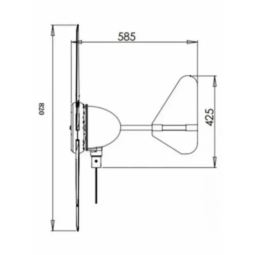 Vetrni generator 90 W 12 V SLF