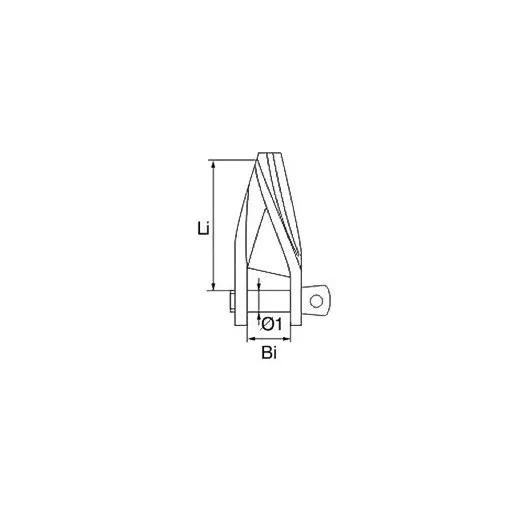 Zavrtni jekleni škrip 5 x 33 mm