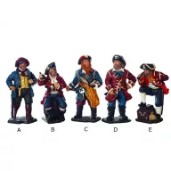 Stoječe piratske figure 