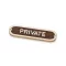 Majhna miza PRIVATE 20 cm 