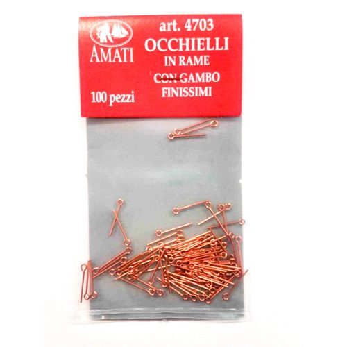 Očesni žebelj baker 10 mm 