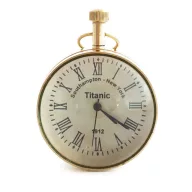 Kroglasta ura v leseni škatli 5 cm Titanic 
