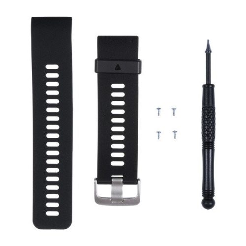 Pas za uro za Garmin Forerunner 35 pametno uro črne barve