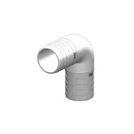 TD-spojka cevi 90° bela 38 mm, pakirano na kartici