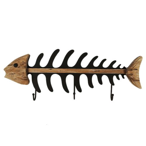 Ribja kost z zobmi 59,5 cm 