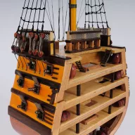 HMS Victory stranski gravura 