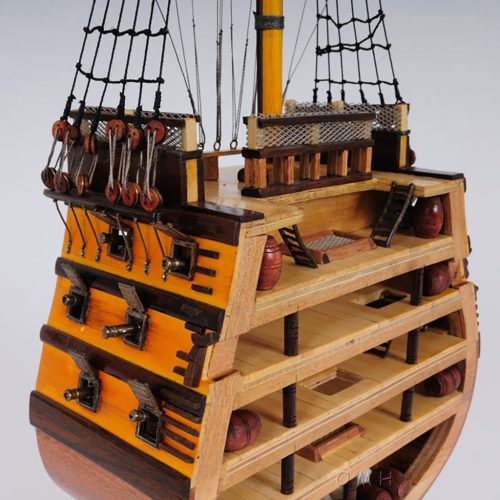 HMS Victory stranski gravura 