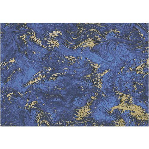 Modri darilni papir 50 x 70 cm 