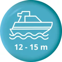 Trup dolžine 12 do 15 metrov